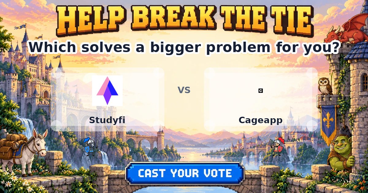 Studyfi vs Cageapp share image