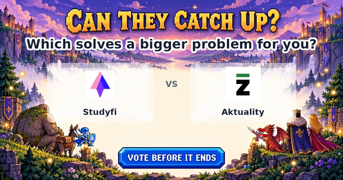 Studyfi vs Aktuality share image